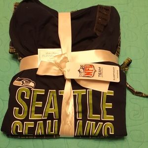 Seattle seahawk pj's set. Ladies XL